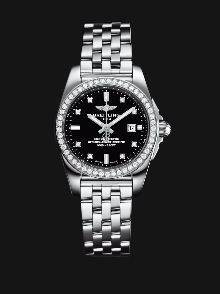 Gem-set Bezels Breitling Galactic 29 Replica Watches